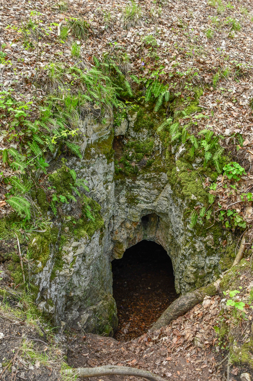 Wejścia do Jasini Piekło znajdują się w "głębi" ziemi, dzięki czemu ma się wrażenie faktycznego wejścia do podziemi.