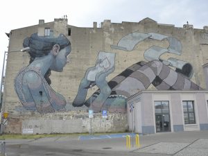 murale w łodzi