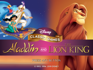 Disney Classic Games Aladdin and The Lion King