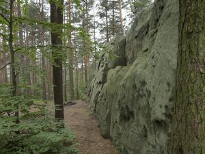 diabelski kamień w rudniku