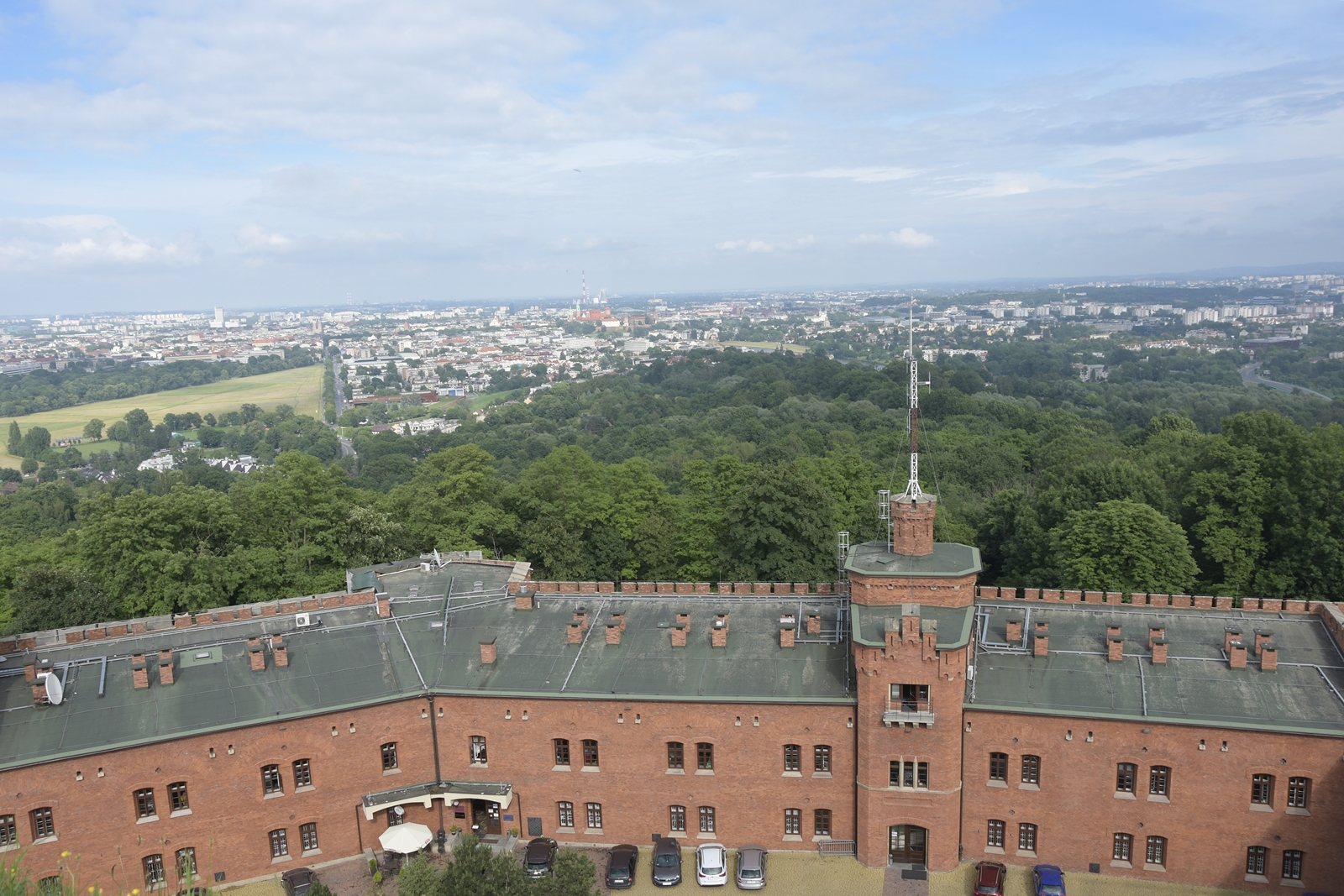panoramy krakowa